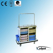 Multi-Function Hospital Medical Medicine Trolley / Cart (P-12)